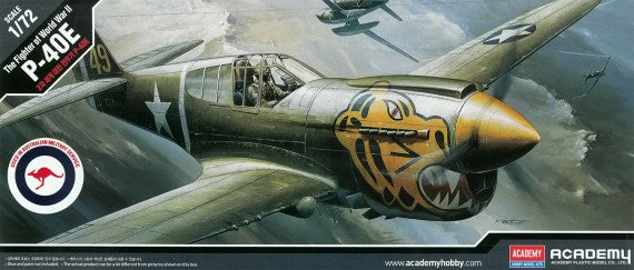 P-40E Warhawk (RAAF Kittyhawk - Polly), 1:72 scale