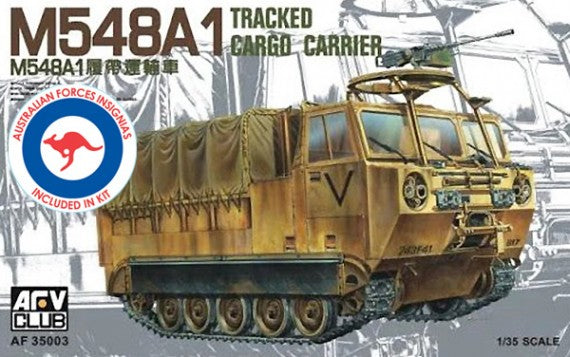 M548A1 Tracked cargo carrier (Australian markings), 1:35 scale kit