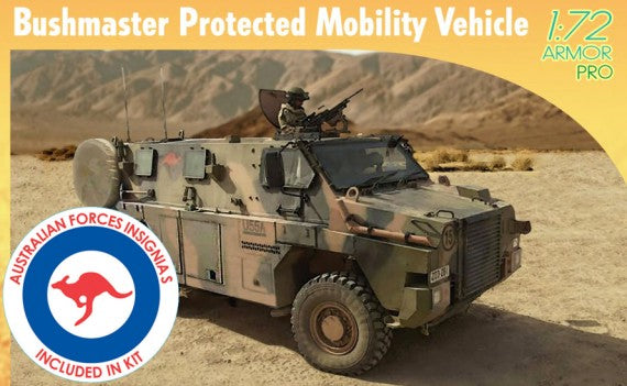 Bushmaster Protected Mobility Vehicle, 1:72 scale