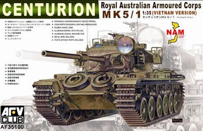Centurion Mk 5/1 (Royal Australian Armoured Corps), 1:35 scale kit